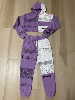 Matching luxe sweatsuit JK Attire